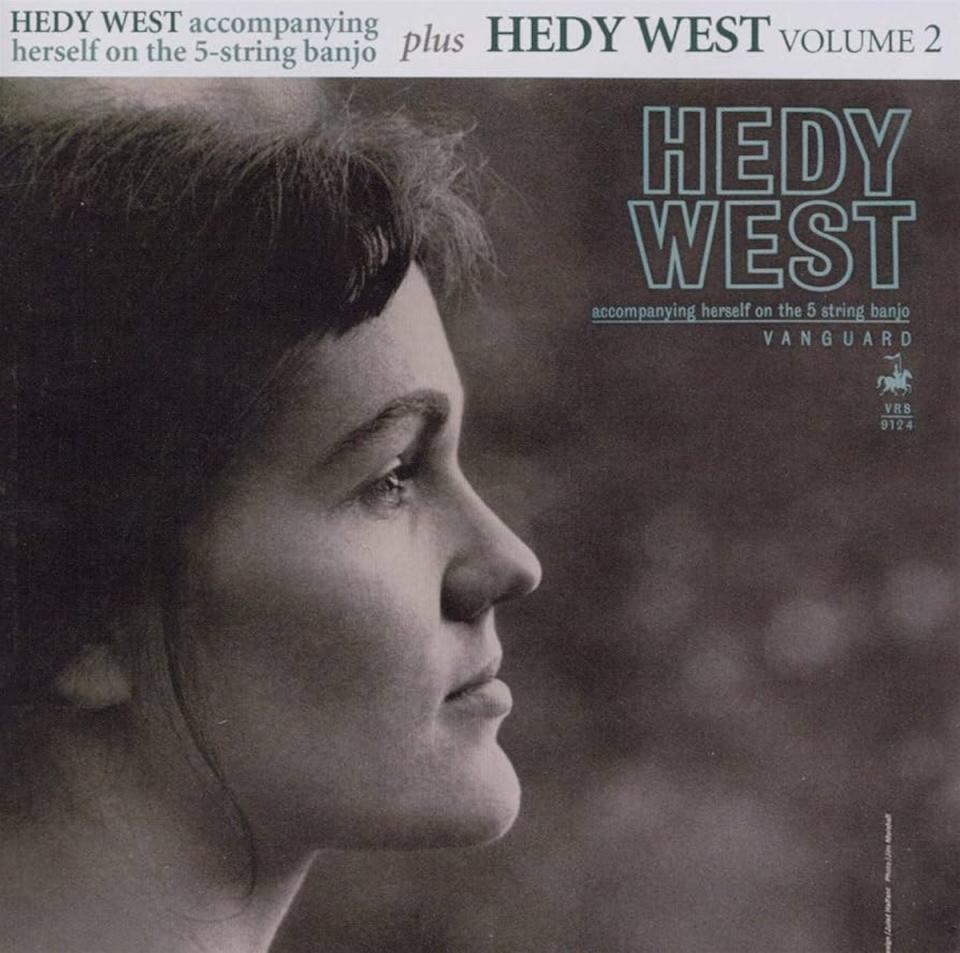 hedy west accompanying herself on the 5string banjo