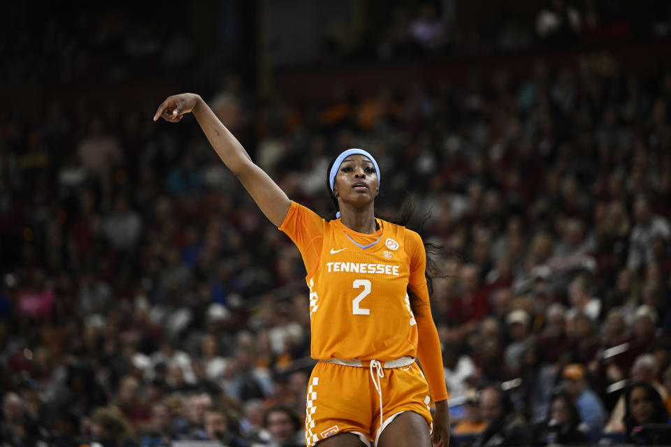 Rickea Jackson averaged 19.6 points per game this season for Tennessee. (Photo by Eakin Howard/Getty Images)