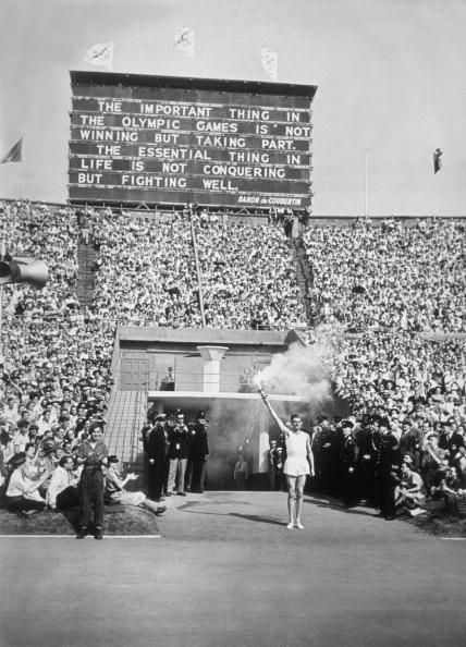 <p>The Summer Games were a much bigger affair, and attended by the Royal Family. In addition to the parade of nations, the Royal Horse Artillery sounded a 21-gun salute and the Torch Relay ended with a lap around the track at Wembley Stadium before climbing the stairs to the Olympic cauldron to light the flame. </p>