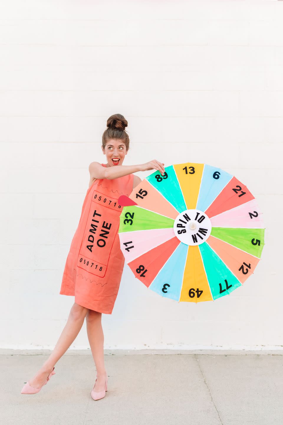 DIY Spin to Win Game Costume