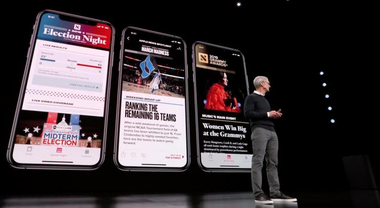 Apple streaming event: New News+ service asks people to pay for magazines, premium articles and websites