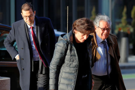 John Kapoor, the billionaire founder of Insys Therapeutics Inc, arrives at the federal courthouse for the first day of the trial accusing Insys executives of a wide-ranging scheme to bribe doctors to prescribe an addictive opioid medication, in Boston, Massachusetts, U.S., January 28, 2019. REUTERS/Brian Snyder