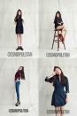 So Hee shoots a new denim pictorial