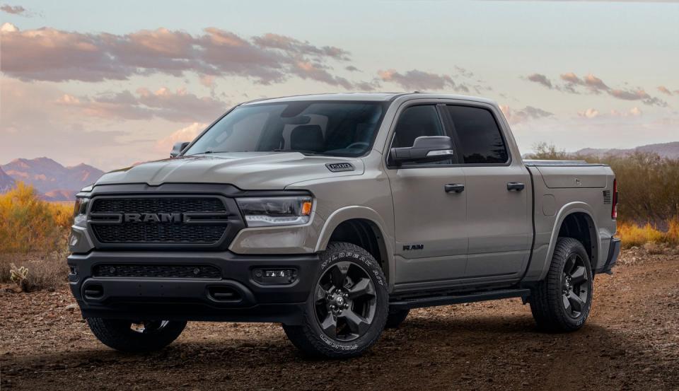 <p>Pickup trucks were among the few models to increase in sales in the first quarter, but the later quarters were not as strong for Ram's full-size lineup, which decreased 11 percent compared with 2019. After beating out the Chevy Silverado in 2019 sales, the Ram went back to its typical third-place spot in 2020.</p><p><a class="link " href="https://www.caranddriver.com/ram/1500" rel="nofollow noopener" target="_blank" data-ylk="slk:Read More on the Ram 1500;elm:context_link;itc:0;sec:content-canvas">Read More on the Ram 1500</a></p>