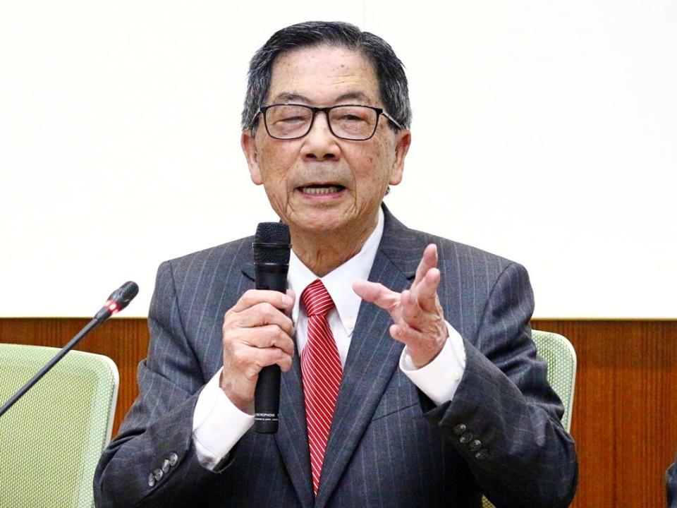 台灣基督教長老教會長老王能祥19日表示，雖台灣關係法被視為美國國內法，但台灣關係法的層次遠高於國內法 (央廣記者王照坤 攝)