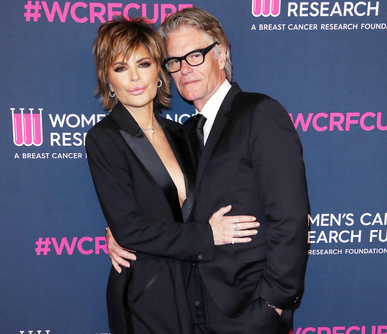 Lisa Rinna Laughs Off Twitter Troll Who Claims Harry Hamlin Had an Affair