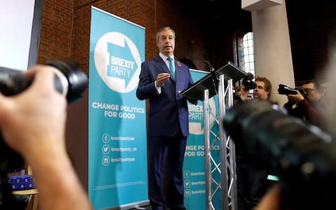 Farage - Credit: PETER NICHOLLS/REUTERS