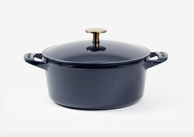 This Chic Cookware Brand Launched a Le Creuset Dutch Oven Dupe — & It's On  Sale for a Limited Time