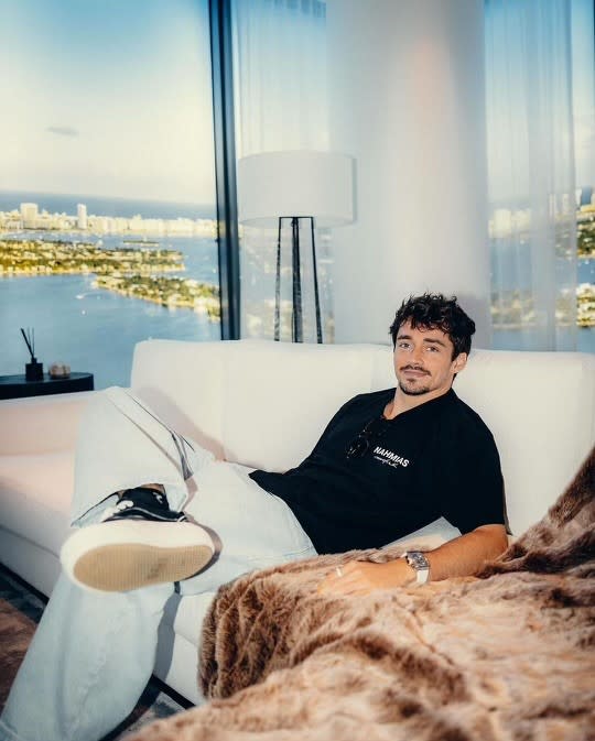 Charles Leclerc announced the news last week on Instagram. EDITION RESIDENCES, Miami Edgewater