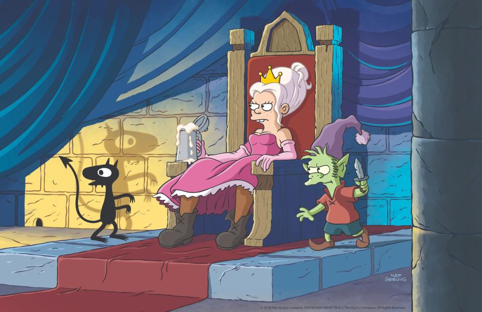 Matt Groening's next animated series for grownups, Disenchantment, has been in