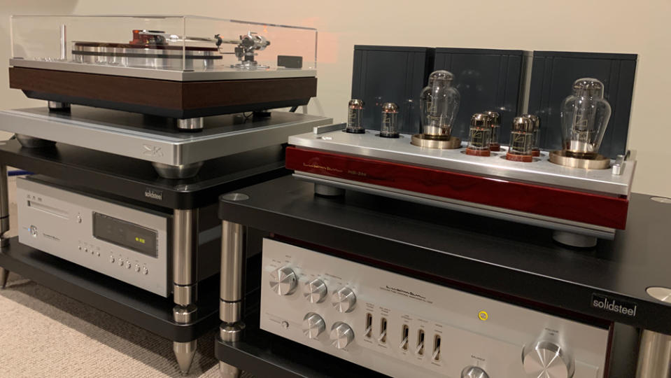 The in-house phono cartridge now completes an all-Luxman sound system, sans speakers. - Credit: Robert Ross