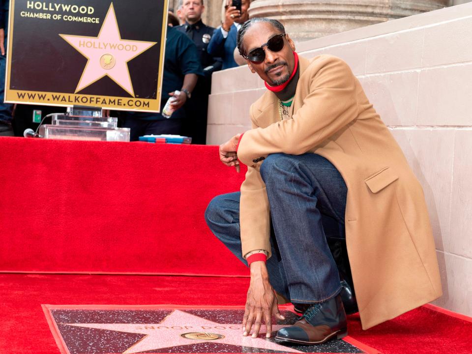 snoop dogg hollywood walk of fame