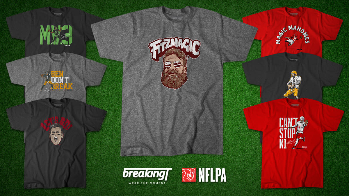 Find the Fitzmagic tee and other unique apparel at BreakingT. (Photo by BreakingT)