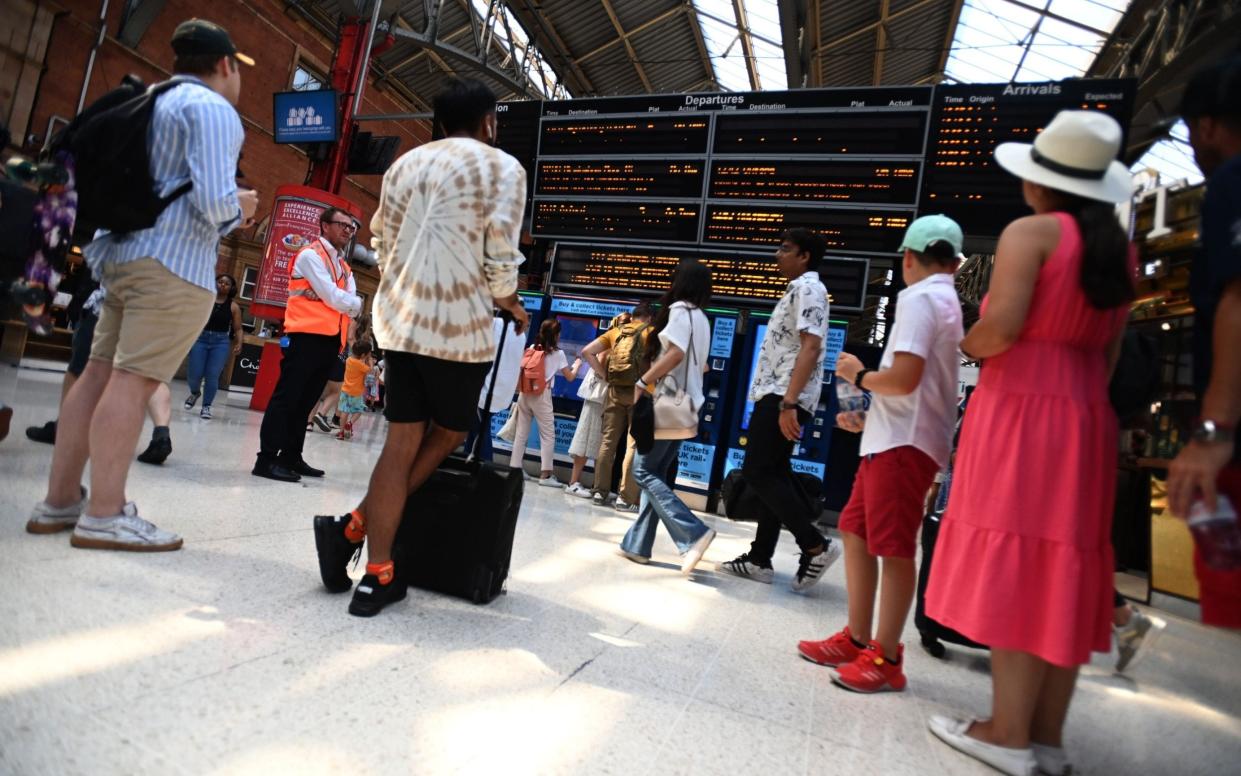 August train strikes timetable: All the closed routes and partial rail services this week Passengers face lengthy journeys as unions begin more rail and Tube strikes this week - ANDY RAIN/EPA-EFE/Shutterstock