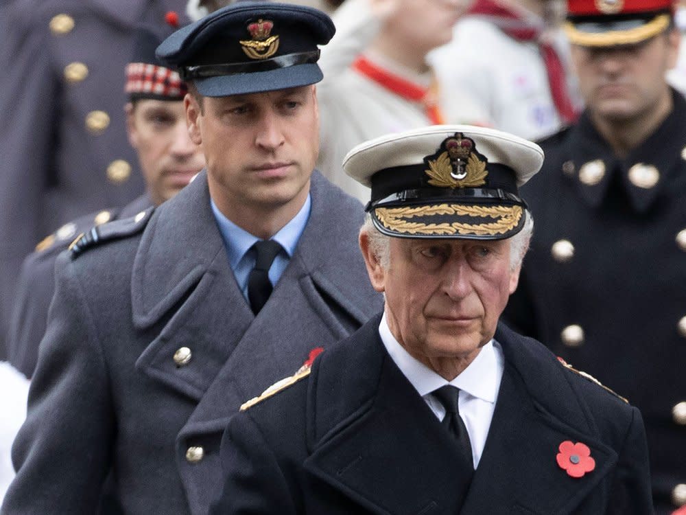 Prinz William (li.) ist jetzt Prince of Wales. (Bild: imago images/i Images)