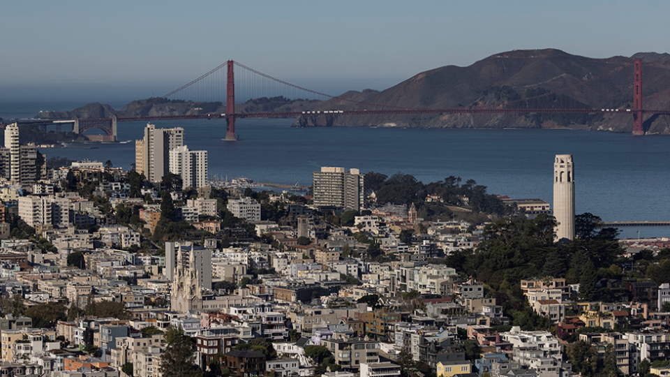 Foto aérea de San Francisco.