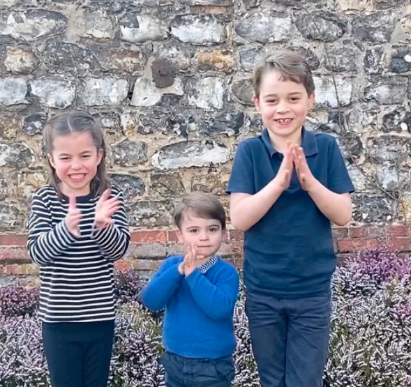 Princess Charlotte, Prince George and Prince Louis have no idea they are studying through the school holidays. Photo: Instagram/ Kensignton Royal