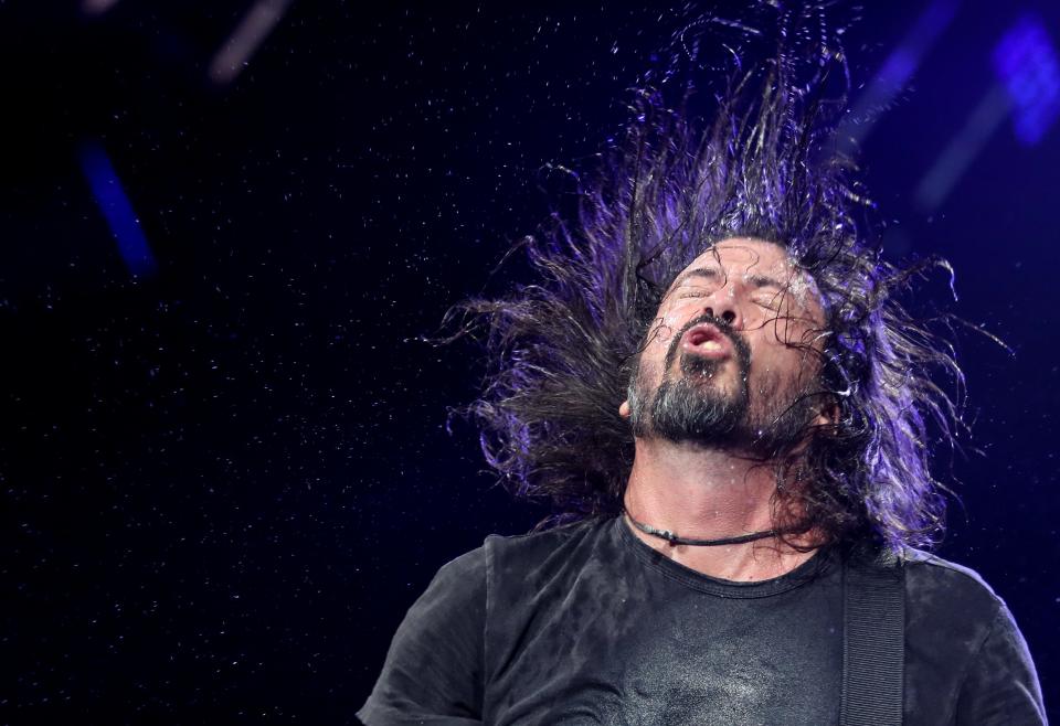 Dave Grohl and the rest of the Foo Fighters rock the Barrel stage at Bourbon and Beyond on Sept. 20, 2019