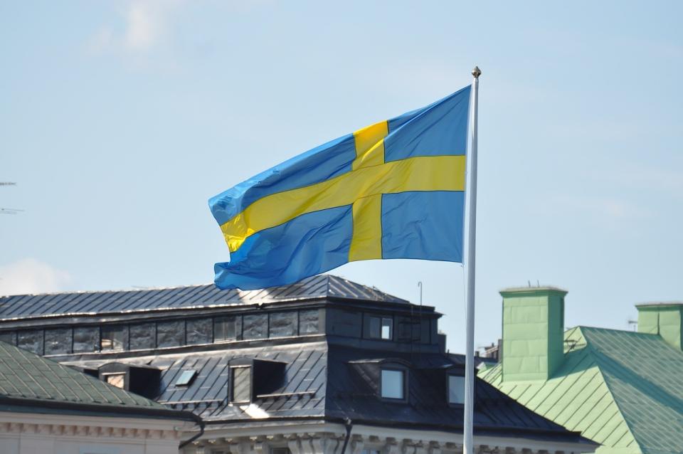 瑞典的全民防禦（全民國防）作法，正為北約帶來新的思考方向。圖為瑞典國旗 (Pixabay)