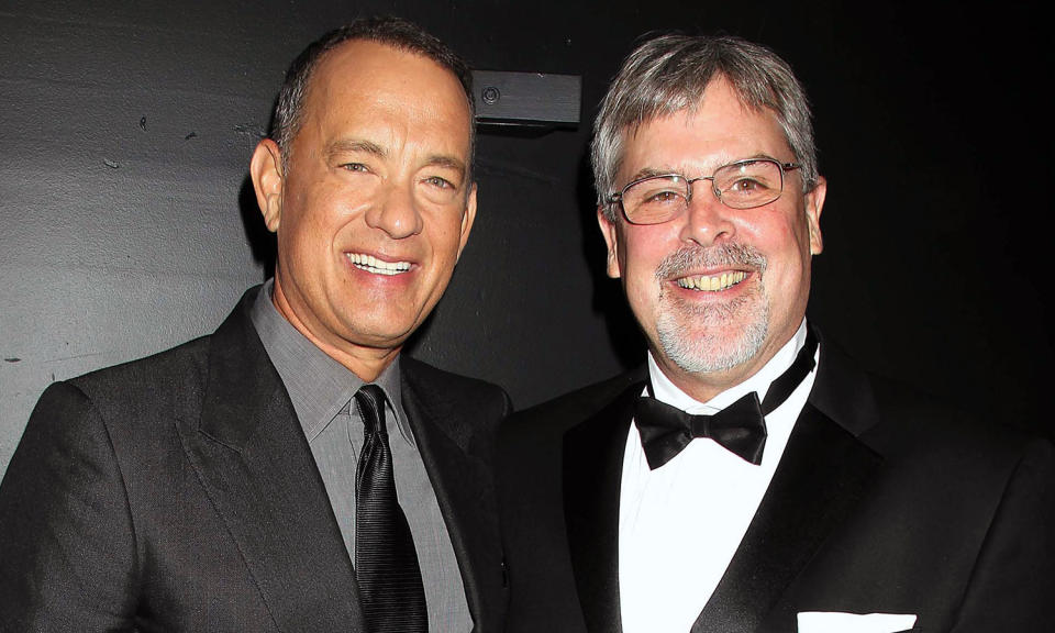 Tom Hanks and Captain Richard Phillips