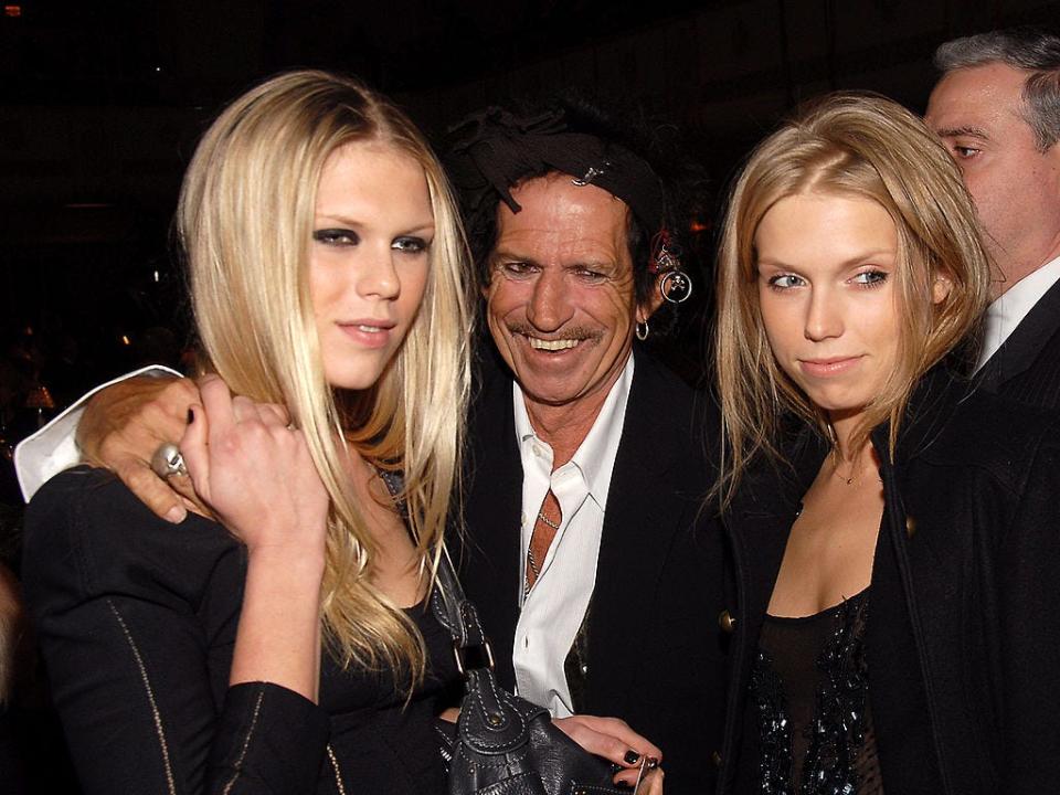 keith richards and daughters