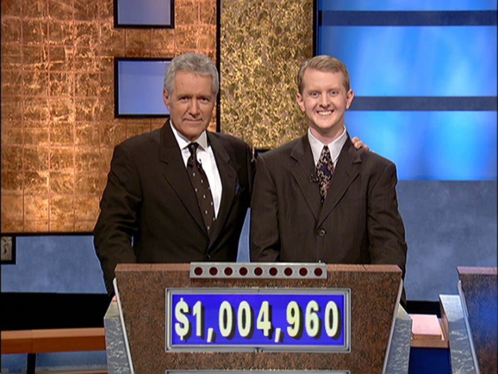 KEN JENNINGS Alex trebek jeopardy 1 million