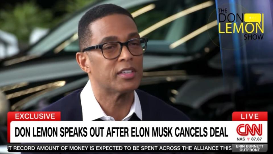 Lemon was canned before the airing of the first episode of “The Don Lemon Show.” CNN
