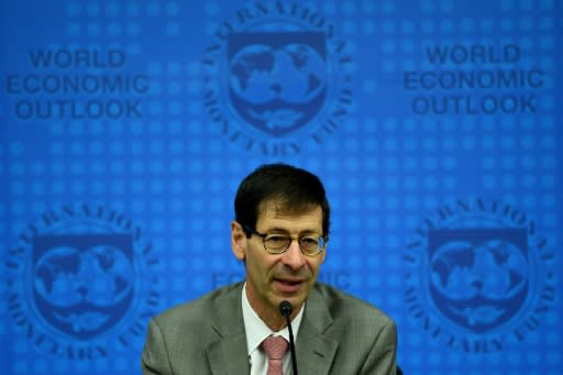 International Monetary Fund (IMF) chief economist Maurice Obstfeld Trade warned that "trade policy reflects politics and politics remains unsettled"