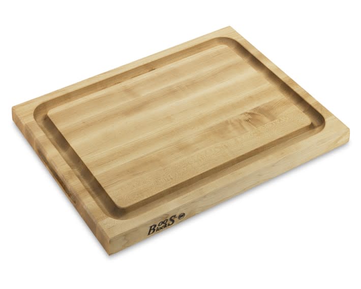 <p><a href="https://go.redirectingat.com?id=74968X1596630&url=https%3A%2F%2Fwww.williams-sonoma.com%2Fproducts%2Fboos-carving-board-maple&sref=https%3A%2F%2Fwww.delish.com%2Fkitchen-tools%2Fcookware-reviews%2Fg41696870%2Fbest-gifts-for-chefs%2F" data-i13n="elm:affiliate_link;elmt:premonetized" rel="sponsored" target="_blank" data-ylk="slk:Shop Now;elm:affiliate_link;elmt:premonetized;itc:0;sec:content-canvas" class="link rapid-noclick-resp rapid-with-clickid etailiffa-link">Shop Now</a></p> <p>Boos Edge-Grain Carving Board, Maple</p> <p>Williams Sonoma</p> <p>$179.95</p><span class="copyright">John Boos & Co.</span>