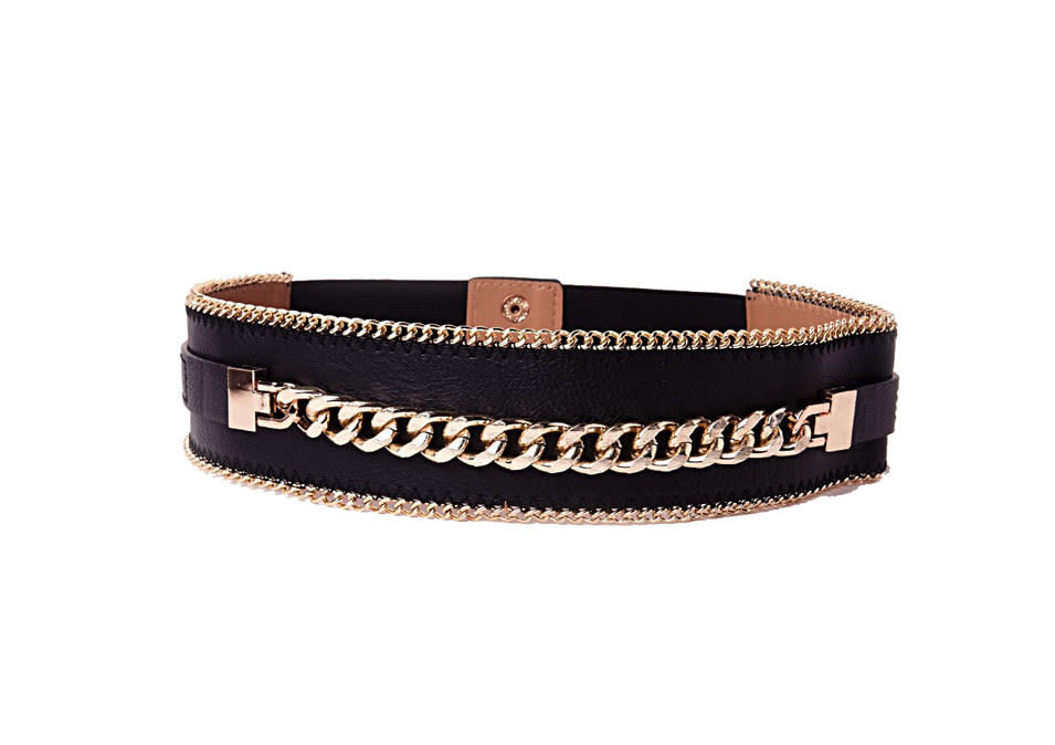 Missguided Tabatha Thick Chain Detail Statement Belt. 