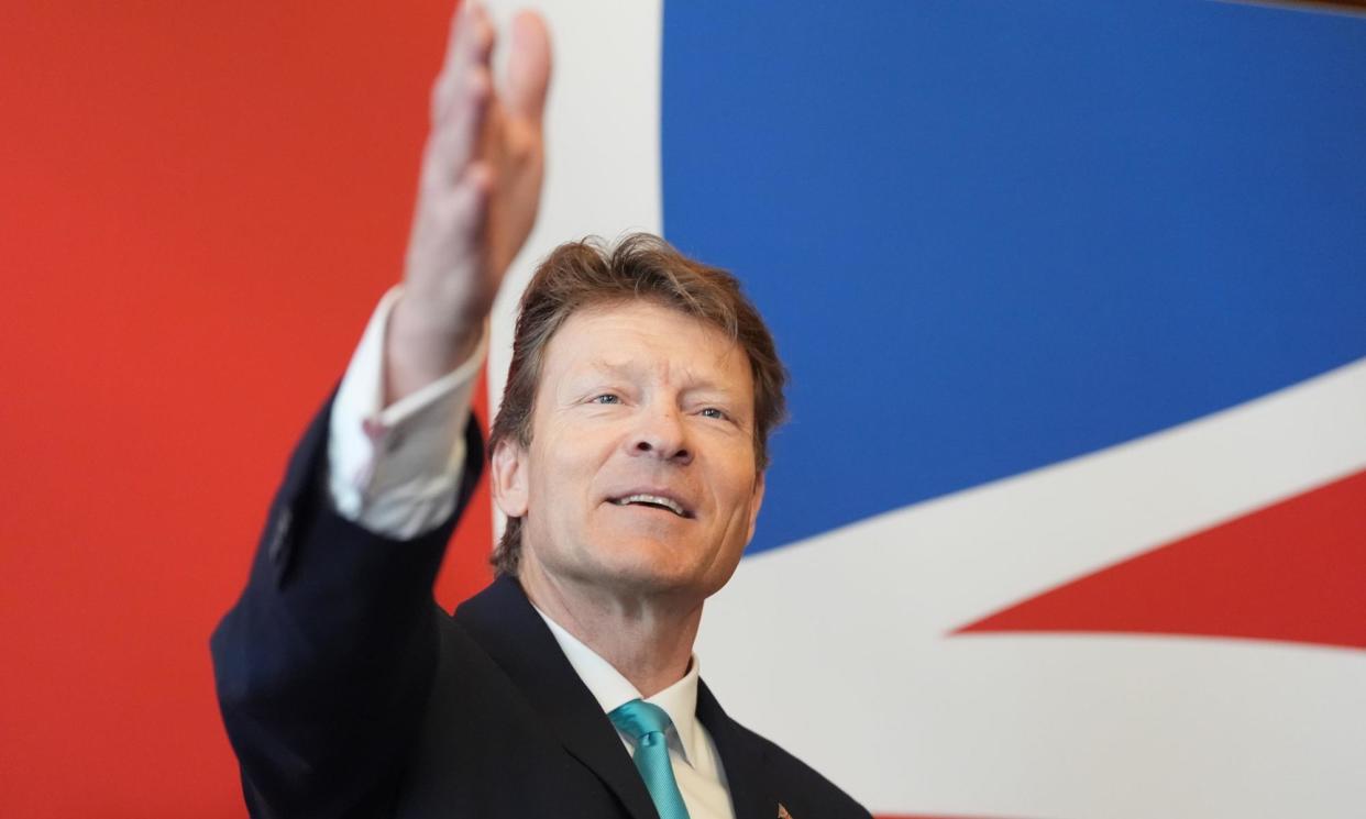 <span>Richard Tice was speaking at a press conference in Westminster on Monday. </span><span>Photograph: Stefan Rousseau/PA</span>