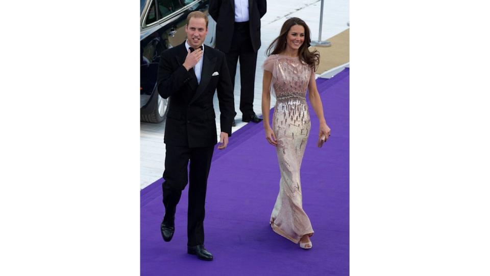 Prince William and Kate Middleton attend the 10th Annual Absolute Return for Kids (ARK) Gala Dinner on behalf of the Foundation of Prince William and Prince Harry, at Perks Field, Kensington Palace, in London, on June 9, 2011