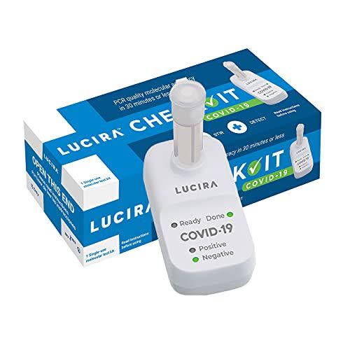 <p><strong>Lucira</strong></p><p>amazon.com</p><p><strong>$89.00</strong></p><p><a href="https://www.amazon.com/dp/B092KGQT2Y?tag=syn-yahoo-20&ascsubtag=%5Bartid%7C2140.g.38570151%5Bsrc%7Cyahoo-us" rel="nofollow noopener" target="_blank" data-ylk="slk:Shop Now;elm:context_link;itc:0;sec:content-canvas" class="link ">Shop Now</a></p><p>In under 30 minutes, you'll have a result with this test that claims 98% accuracy. It comes with all the supplies you need and can be taken by anyone ages two and up. </p><p>This is also another kit that's FDA-authorized for one use, instead of two. So, unless new symptoms show in the next few days, it's one test and done!</p><p><strong>FDA-approved?</strong> No</p><p><strong>Reviewers say:</strong> "When our daughter received a (false) positive result from an inexpensive antigen test, she was distraught at the thought of being sick herself and potentially infecting the rest of us. We had these tests on hand and quickly tested our entire family. In less than 30 minutes, we had the results -- we were all negative. No comparison to having to schedule another round tests while completely quarantining from her and the outside world!"</p>