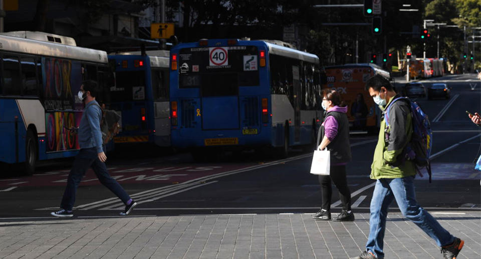 Sydney residents have woken on Sunday to tightened restrictions. Source: Getty