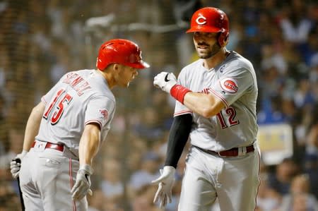 MLB: Cincinnati Reds at Chicago Cubs