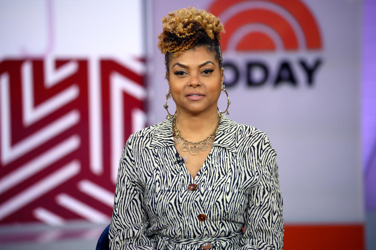TODAY -- Pictured: Taraji P. Henson on Friday, January 24, 2020 -- (Photo by: Zach Pagano/NBC/NBCU Photo Bank via Getty Images)