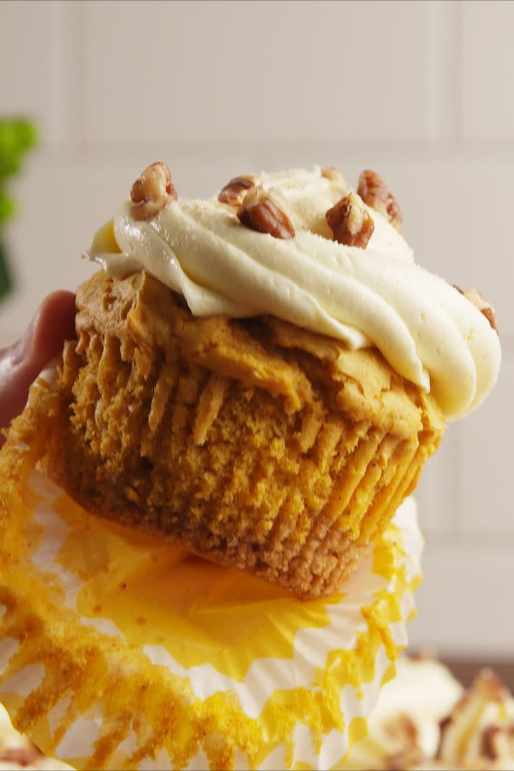 Sweet Potato Pie Cupcakes