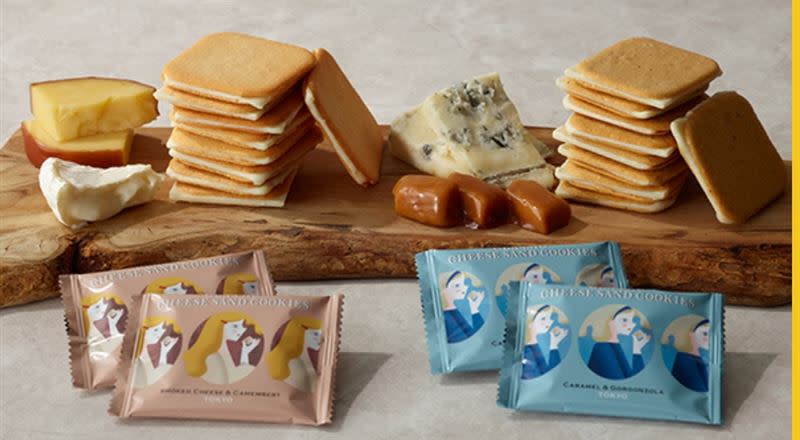 now on Cheese登台快閃，將限定販售經典「起司餅乾」及「夾心餅乾」。（圖／now on Cheese提供）