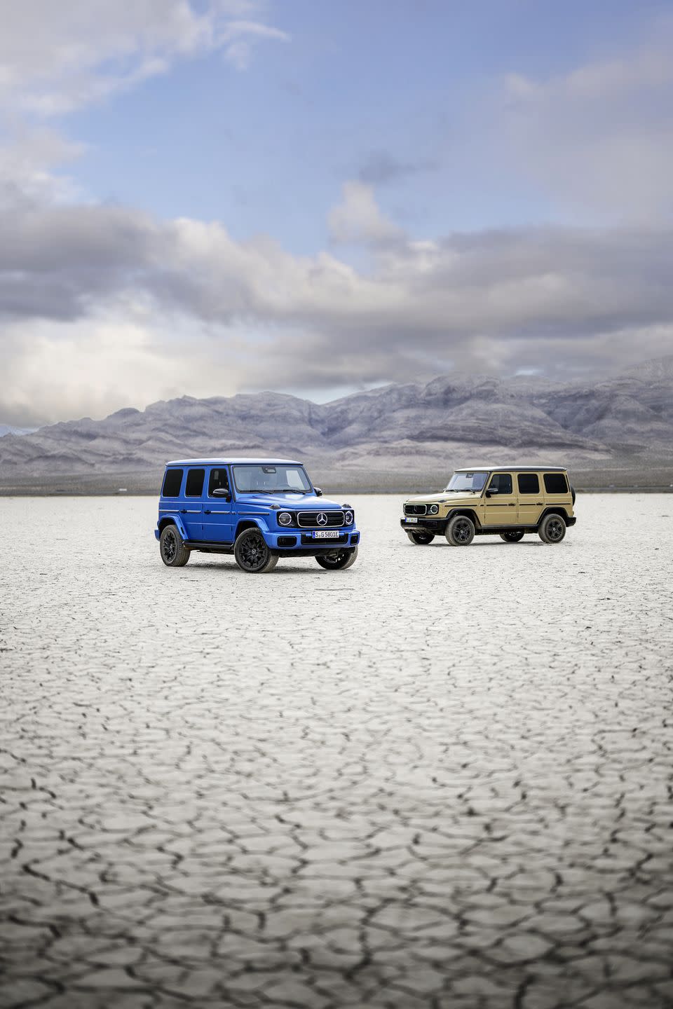 mercedes benz g 580 with eq technology press images