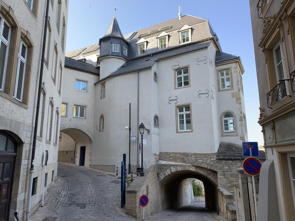 This is a building in Old Town, Luxembourg City on Sept. 21, 2021. The city has a charming combination of old and modern. | Sarah Gambles, Deseret News