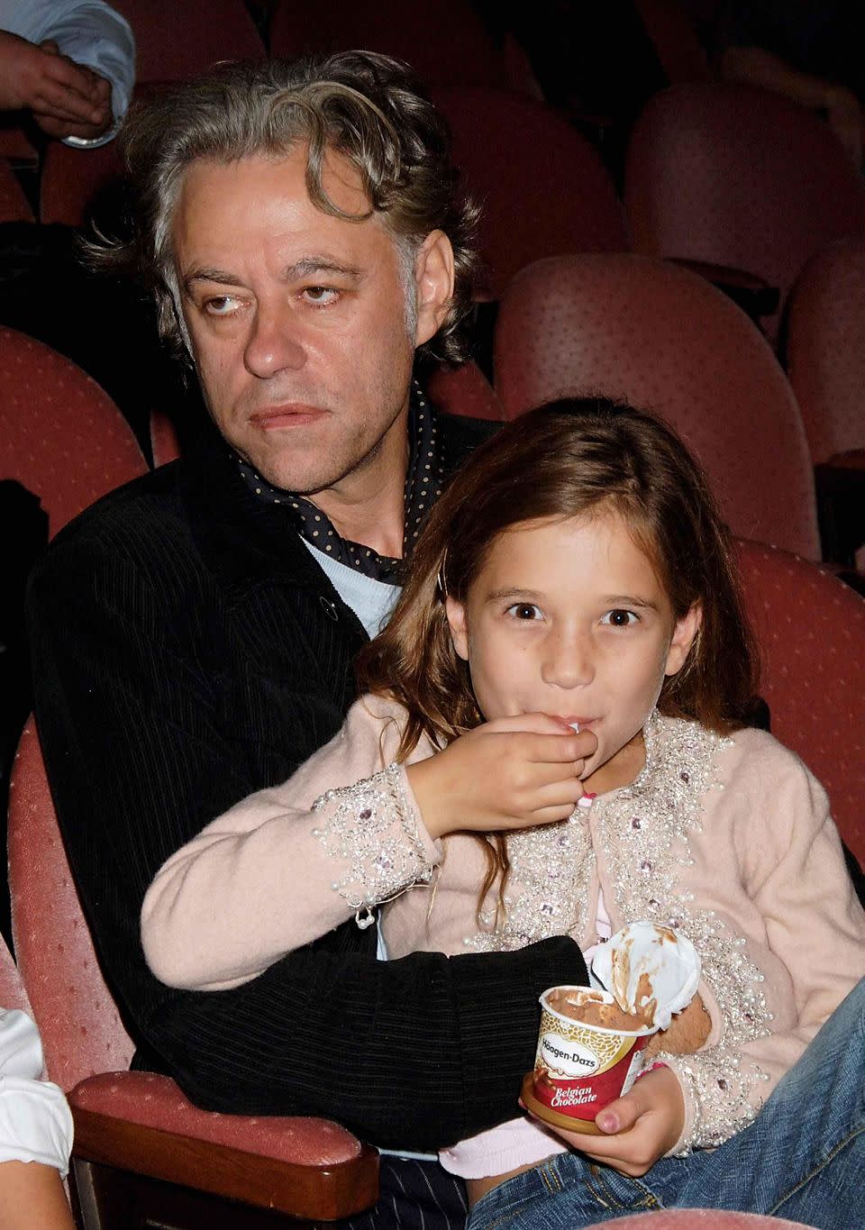 Michael's daughter Tiger Lily was raised by Bob Geldof. Pictured here in 2005. Source: Getty