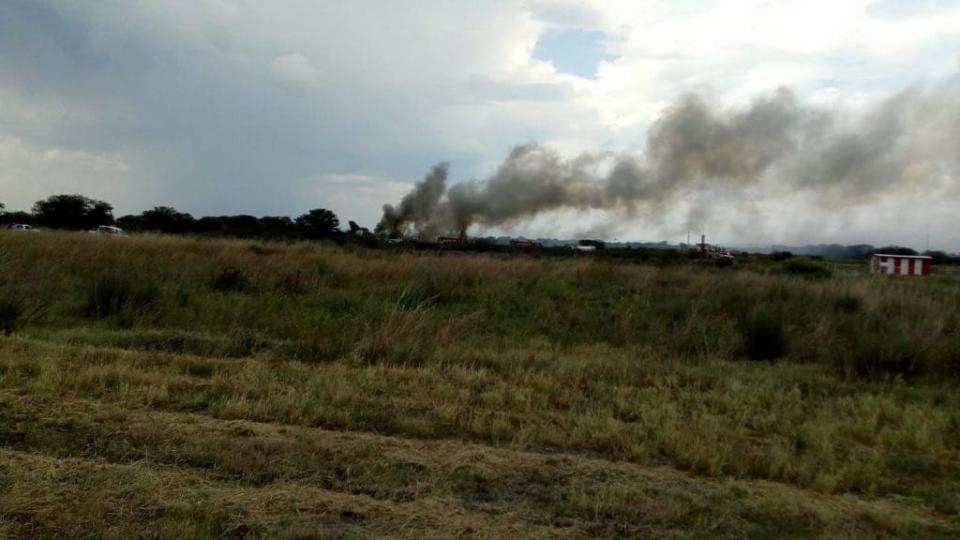 Fotos: Así fue el accidente de Aeroméxico en Durango