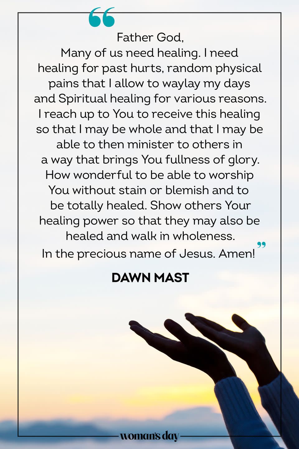 Prayer for Healing the Sick