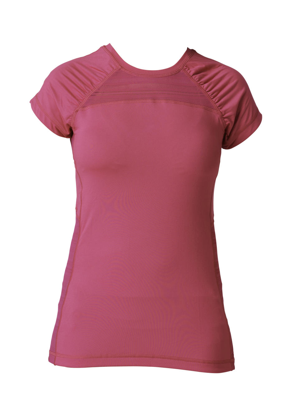 This product image released by Roxy Outdoor Fitness shows a ladies Roxy Endurance T-Shirt. Participation in mud runs and obstacle courses, such as the Warrior Dash or Tough Mudder, is growing by leaps and bounds. The right clothes and gear could be the difference in performance and comfort. (AP Photo/Roxy Outdoor Fitness)