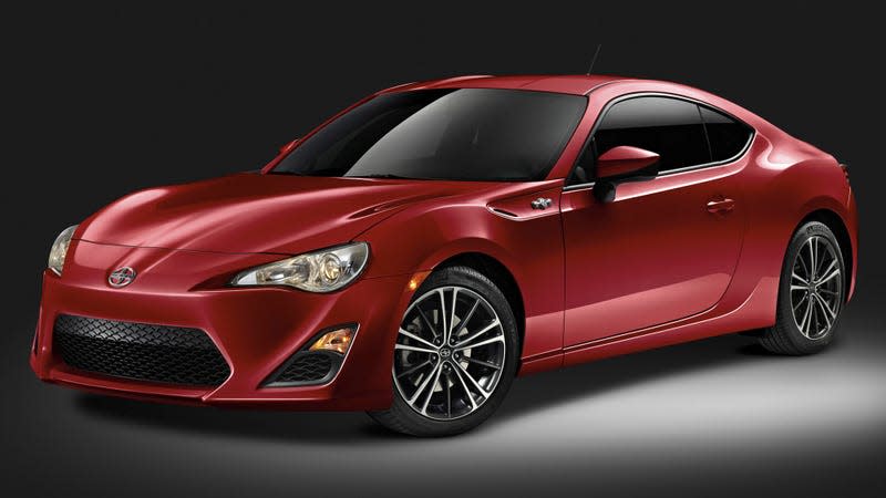 2013 Scion FR-S front quarter view