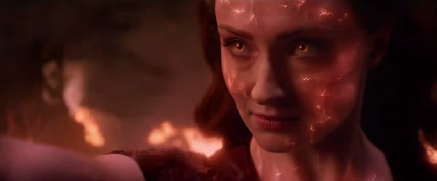 Jean Grey in "Dark Phoenix"