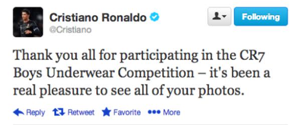 See Cristiano Ronaldo Un-Retouched & in His Underwear!