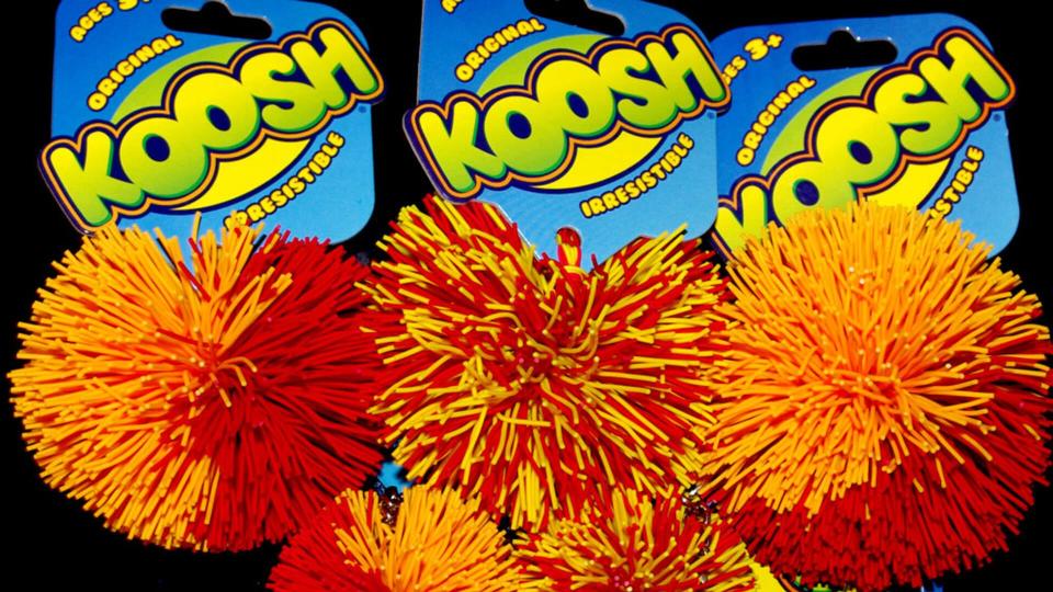 K Tempest Bradford KOOSH Scored lots of Koosh balls for my very own.