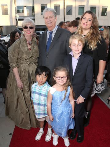 Todd Williamson/Getty Melinda Ledbetter Wilson and Brian Wilson with their children.