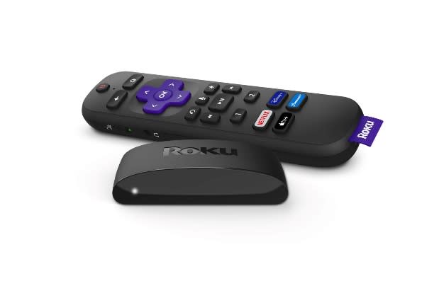  Roku Express 4K and Voice Remote Pro. 